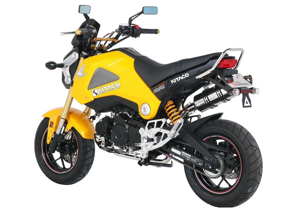 KITACO 後避震器 安裝於 MSX GROM(JC61)