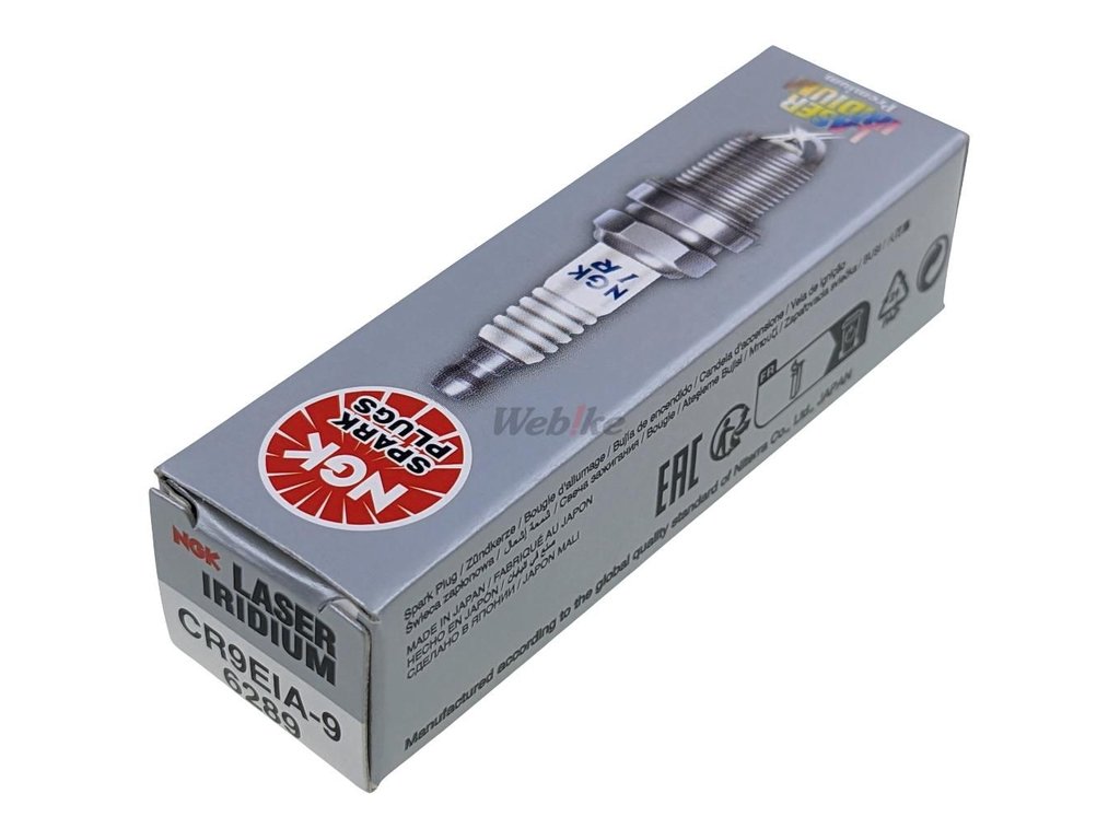 NGK 銥合金火星塞 CR9EIA-9 外盒商品圖