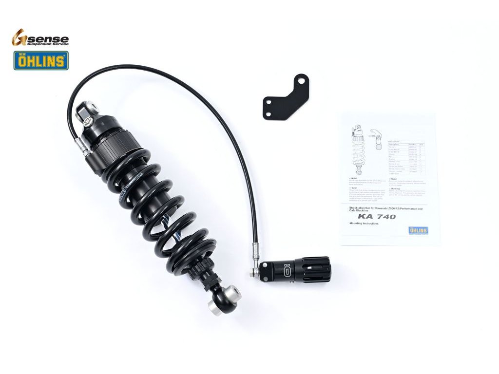 OHLINS Black-Line 後避震器 KA740 商品圖