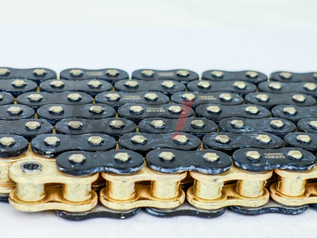 CHOHO 525SX2 黑金油封鏈條 鏈片細節