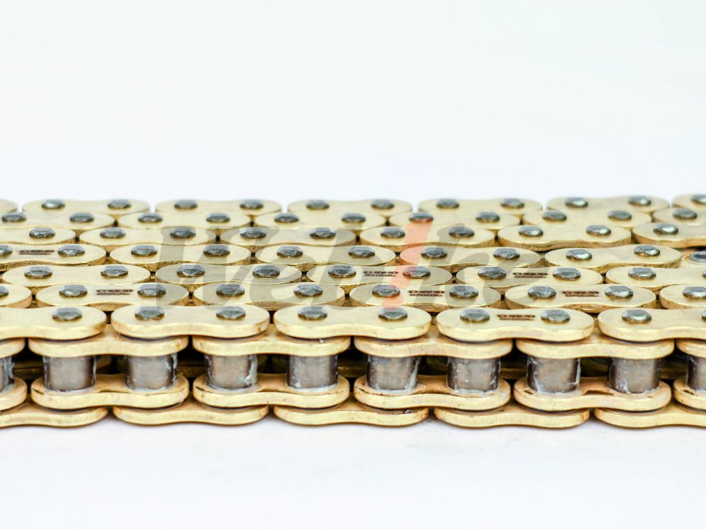 CHOHO 525SX2 黃金油封鏈條 鏈片細節