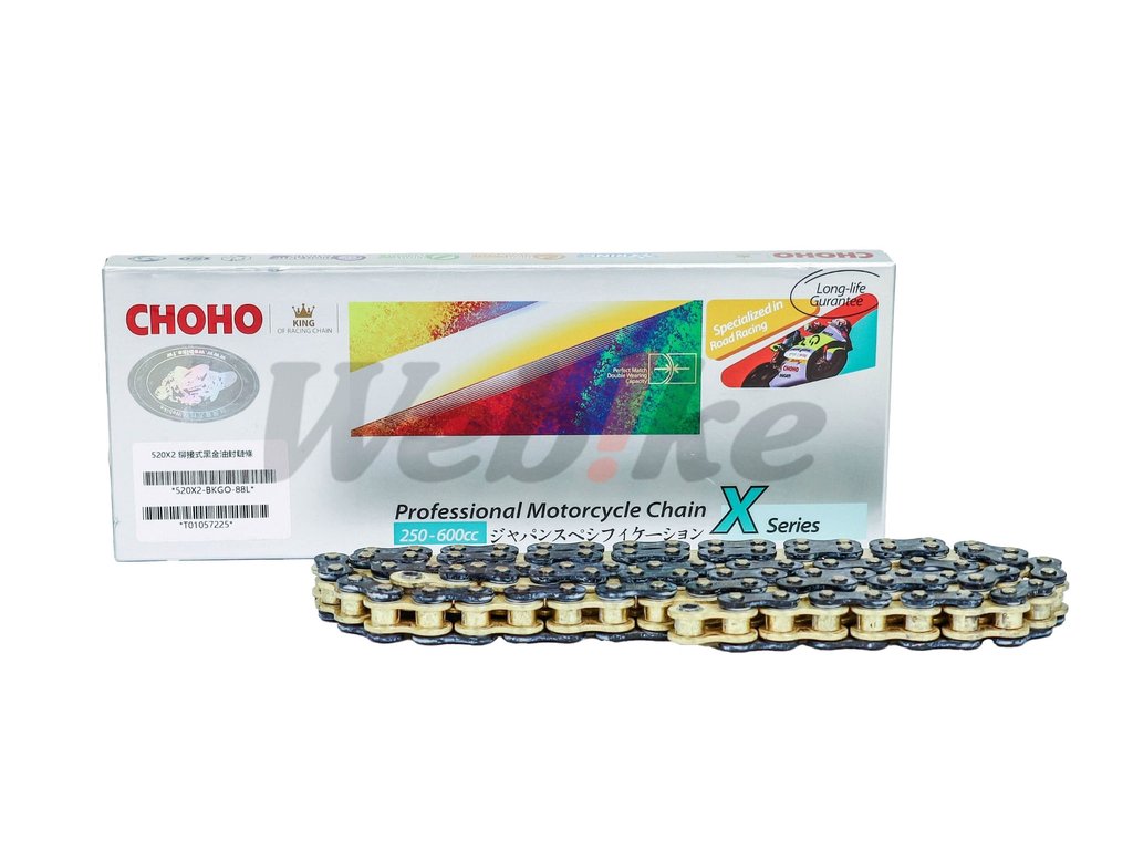 CHOHO 520X2 黑金油封鏈條 商品圖