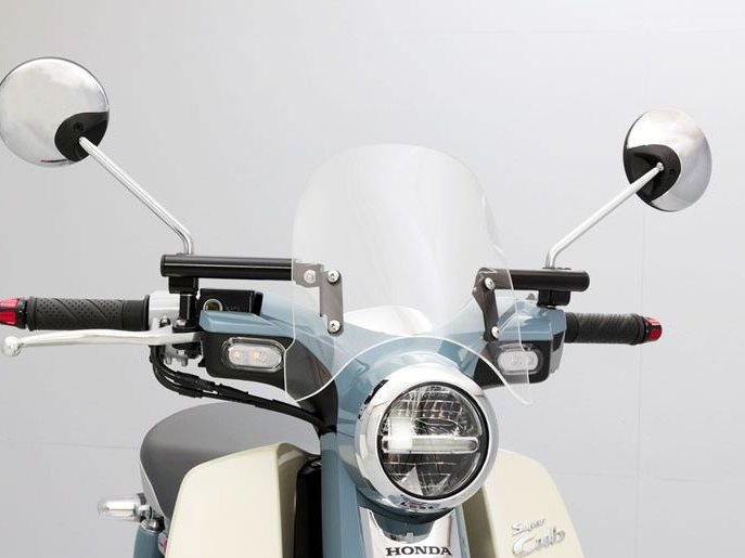 ENDURANCE 儀錶風鏡 安裝於 Super Cub C125