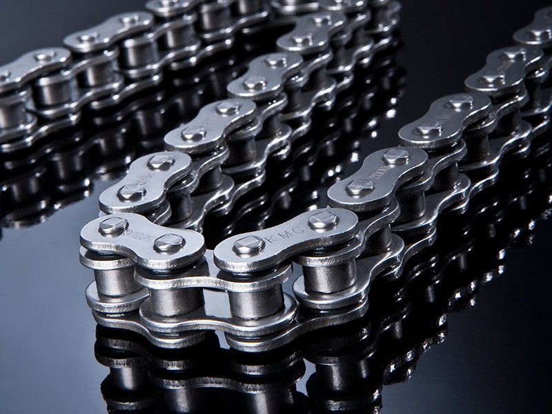 AM CHAIN 520EX 原色鏈條 細節