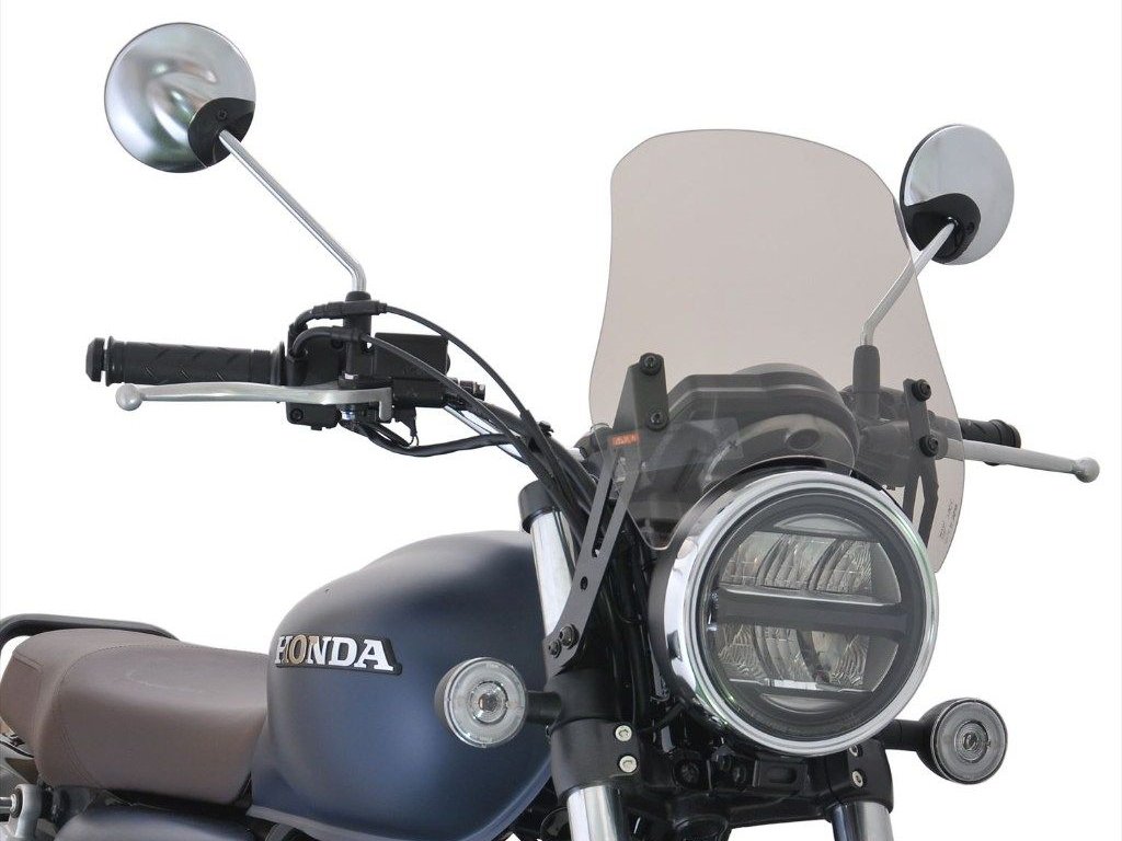 旭風防 風鏡 安裝於 CB350 側面