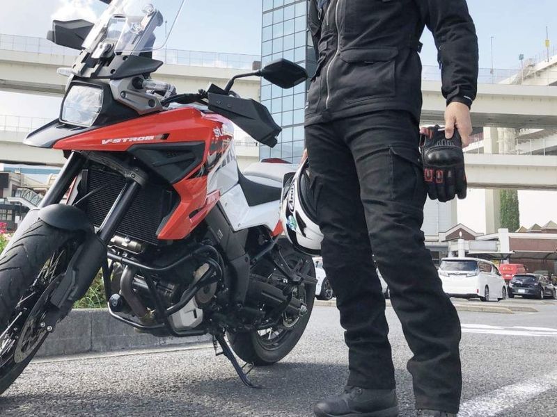 Rough & Road RR7475 防摔褲 穿著示意