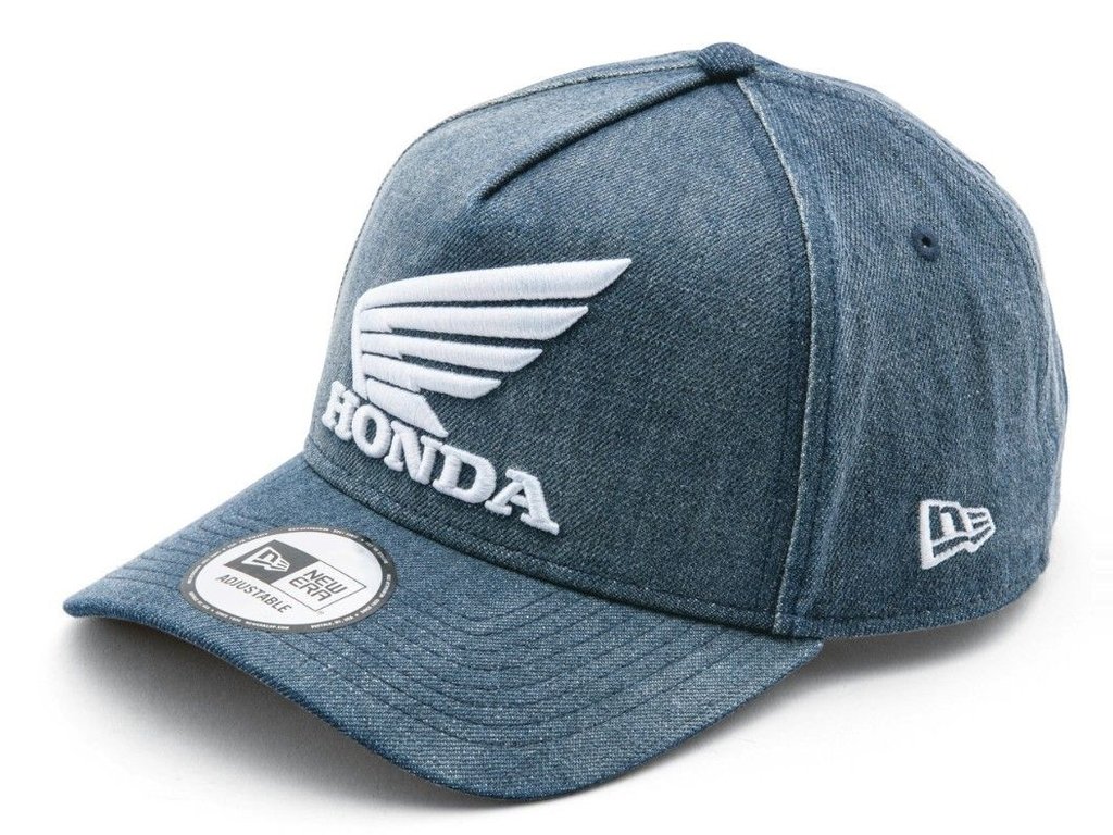 HONDA RIDING GEAR 9FORTY 水洗丹宁帽 正面