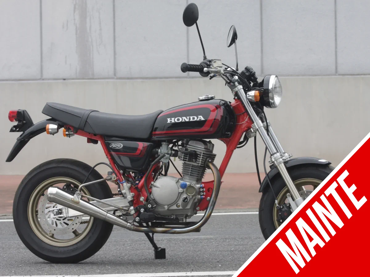 Honda Ape 100改裝電子儀表｜無電池車型流用後期型零件搭載12V電池×強化定子線圈