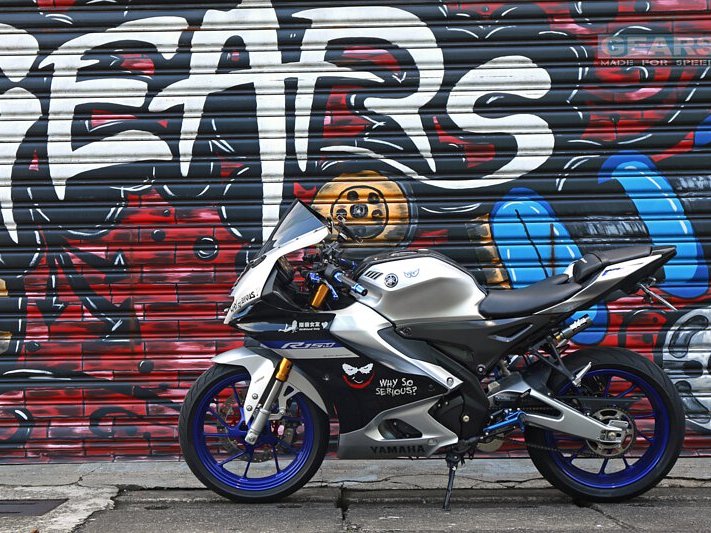 GEARS RACING FFC-250-S 前叉內管匣 YZF-R15 實車