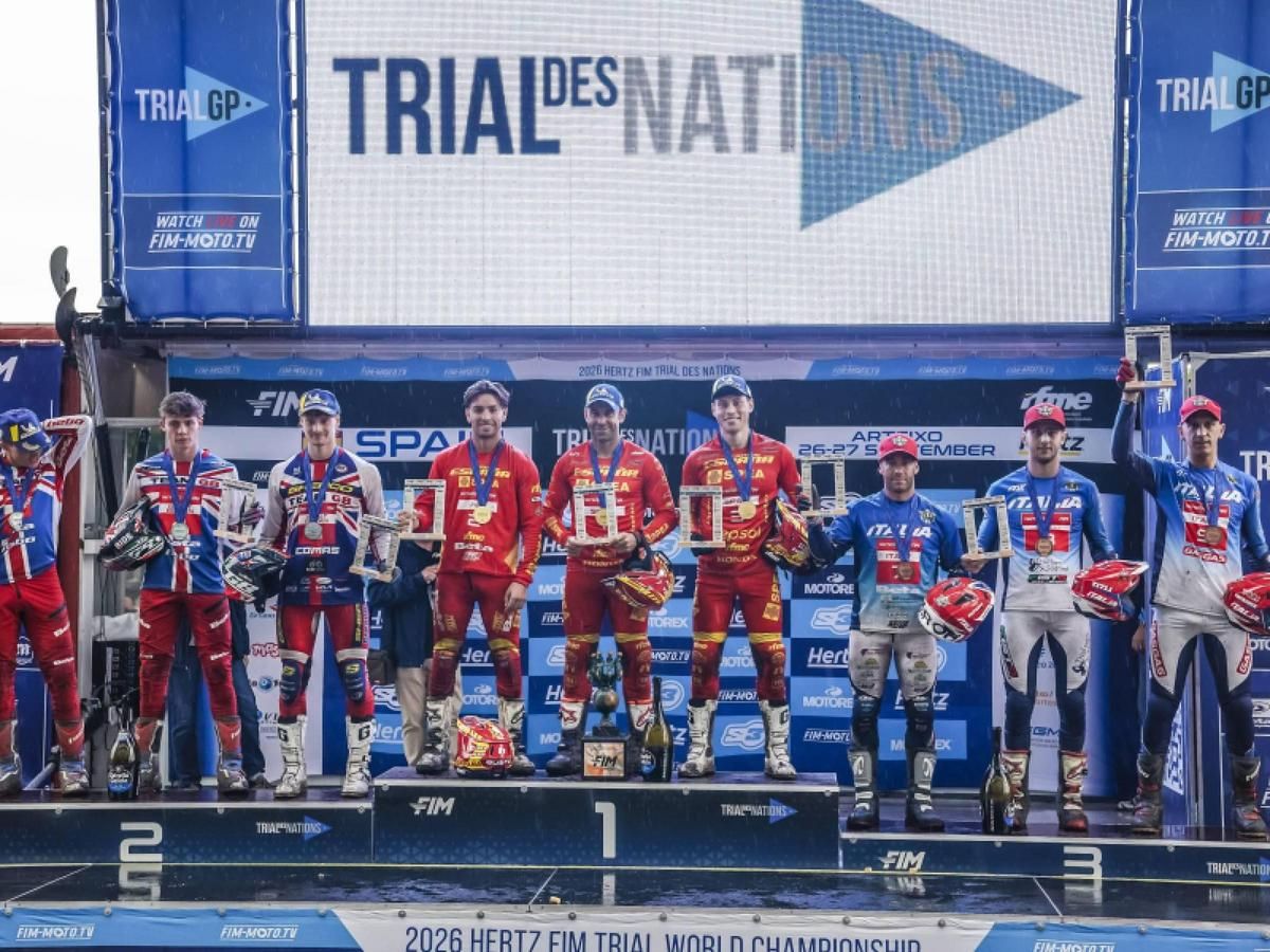 【Trial des Nations 2026】西班牙隊22連霸!Toni Bou×Marcelli×Busto總罰分27點×英國65點大差距×歷史第32冠