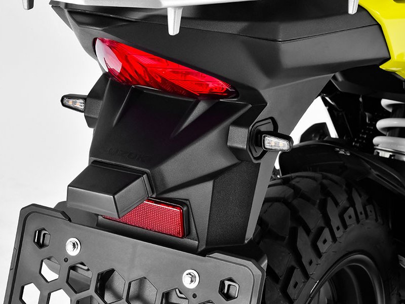 ZETA 701 LED 方向燈 安裝於 V-STROM 250SX 車尾