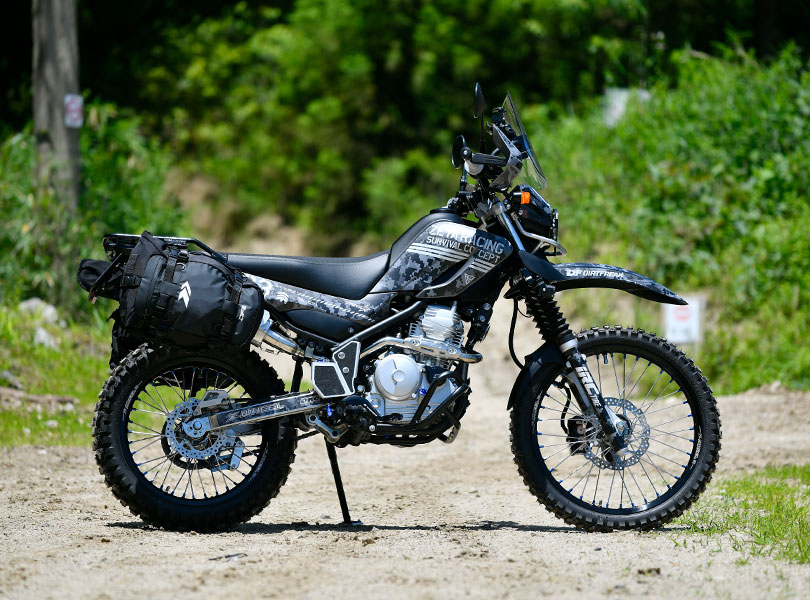 SEROW 250 SURVIVAL ADV 側面全景