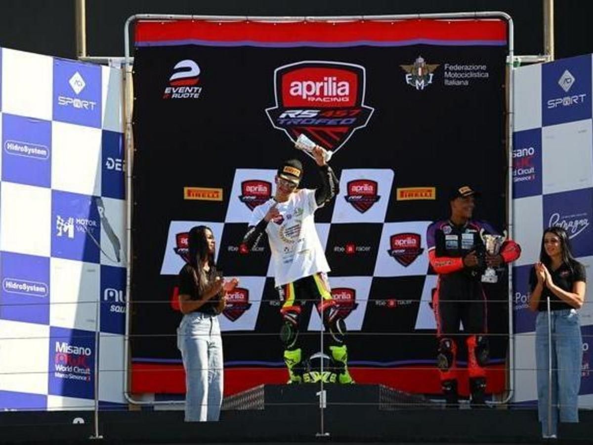 【Aprilia RS 457 Trophy 2026】Gabriel Vuono奪冠!五站全桿位×四勝×每站登台×米薩諾最終戰季軍鎖定冠軍