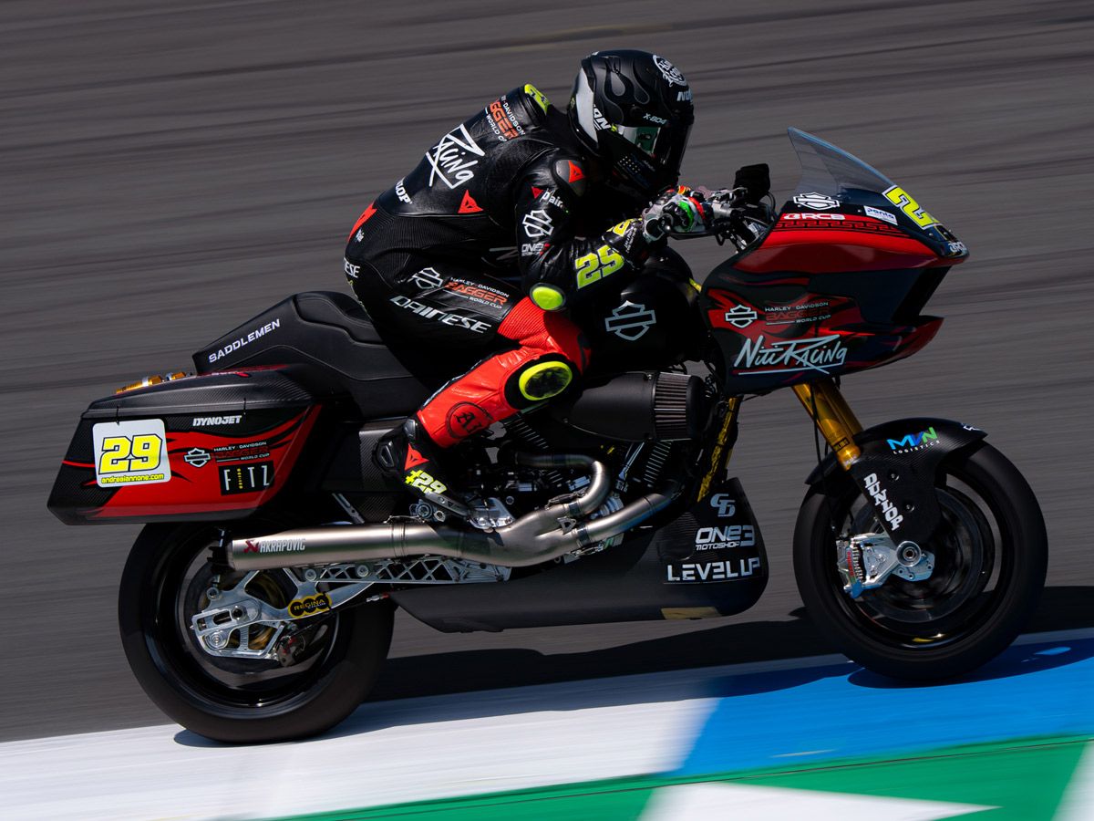【MotoGP同场】Harley-Davidson“Bagger World Cup”200匹马力巨型旅行车极速300km/h！2027年日本GP有望登场？