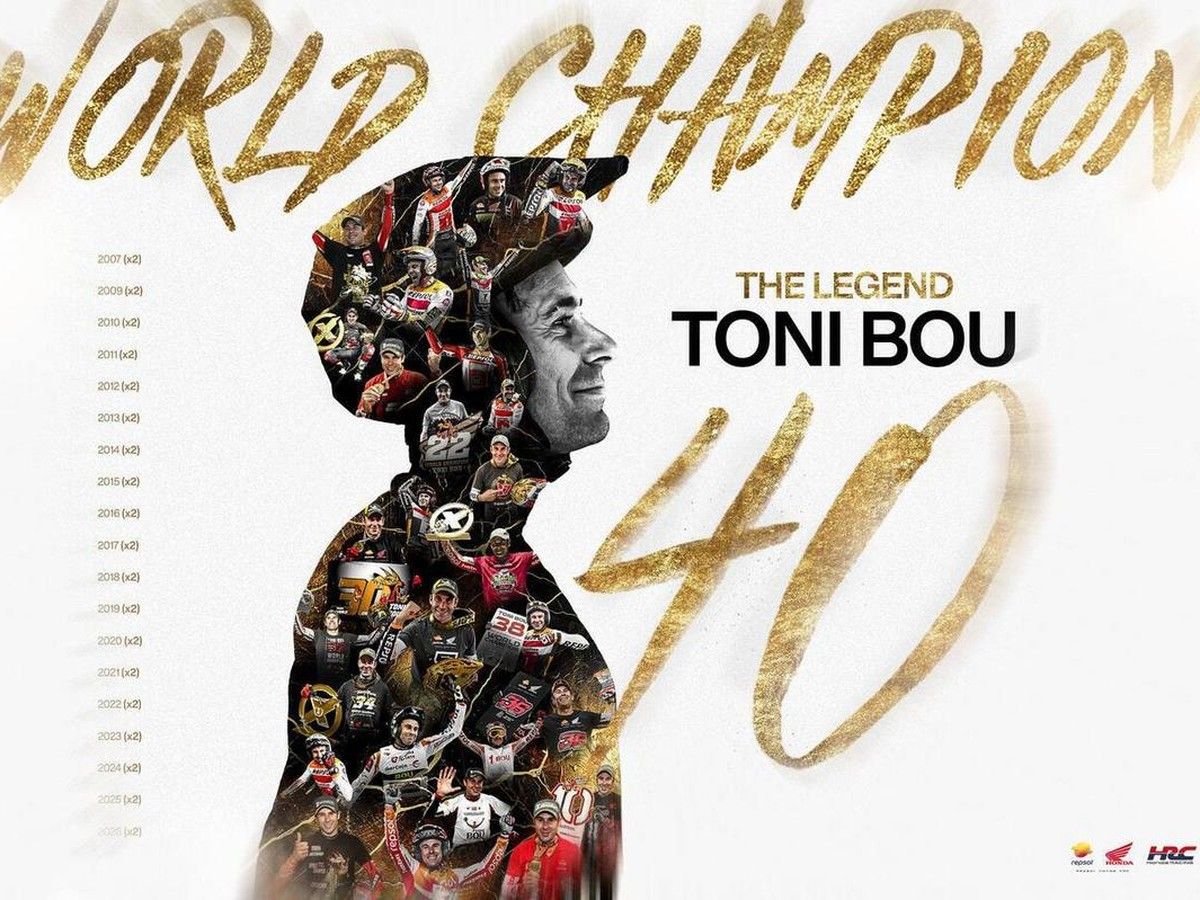 【Trial GP】Toni Bou 40座世界冠軍｜加入Honda後累計70冠×Montesa Cota 4RT×藤波貴久、Gabriel Marcelli賽後談話
