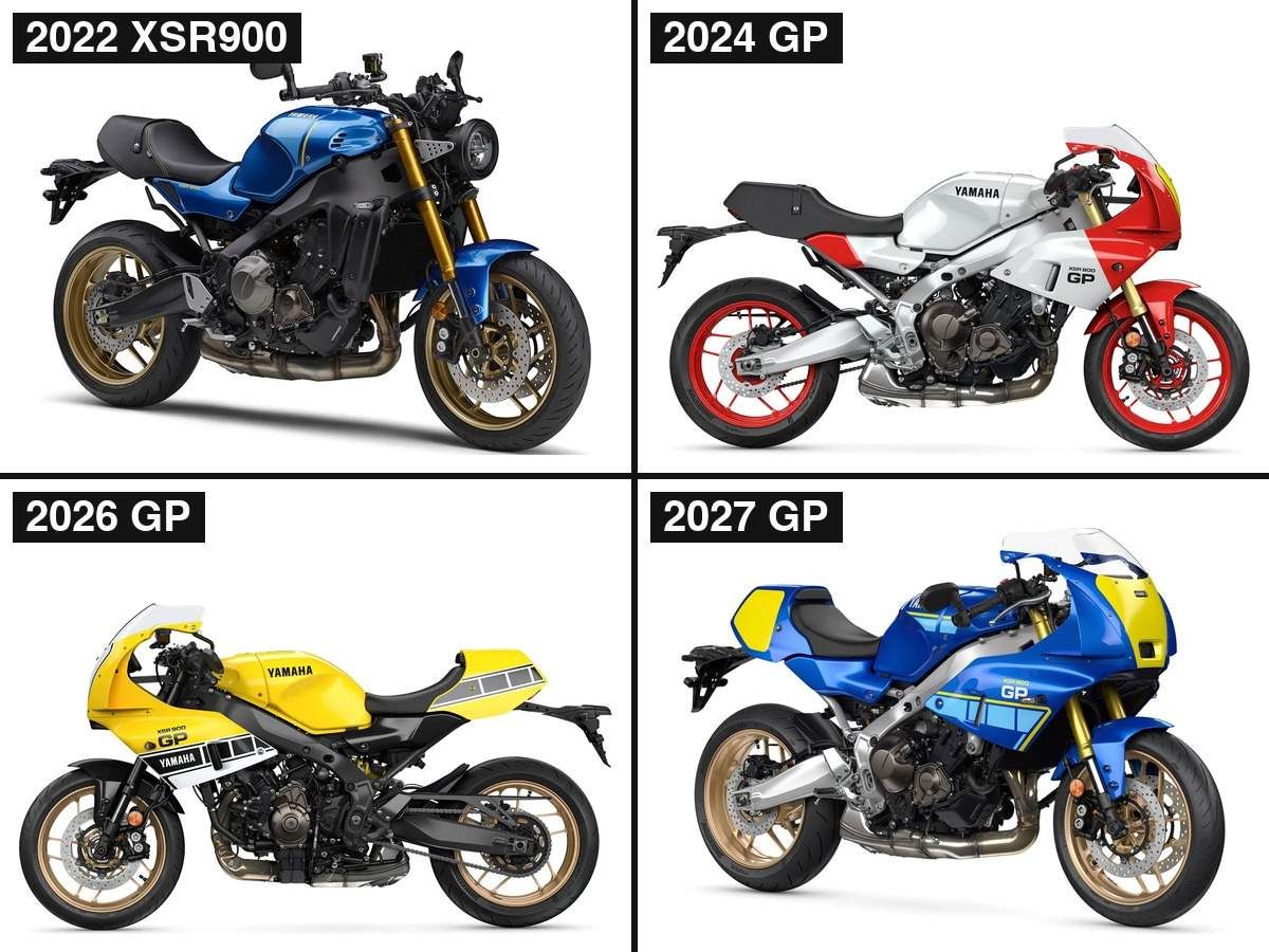 Yamaha XSR900／XSR900 GP歷代配色回顧｜Gauloises、Marlboro、US Inter Color與年式變更點（2022–2027）